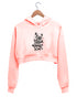 Quirkipedia Life is better with cats Cats Pets, Cute Womens Crop Hoodies